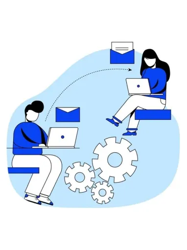Illustrazione modulo contatto